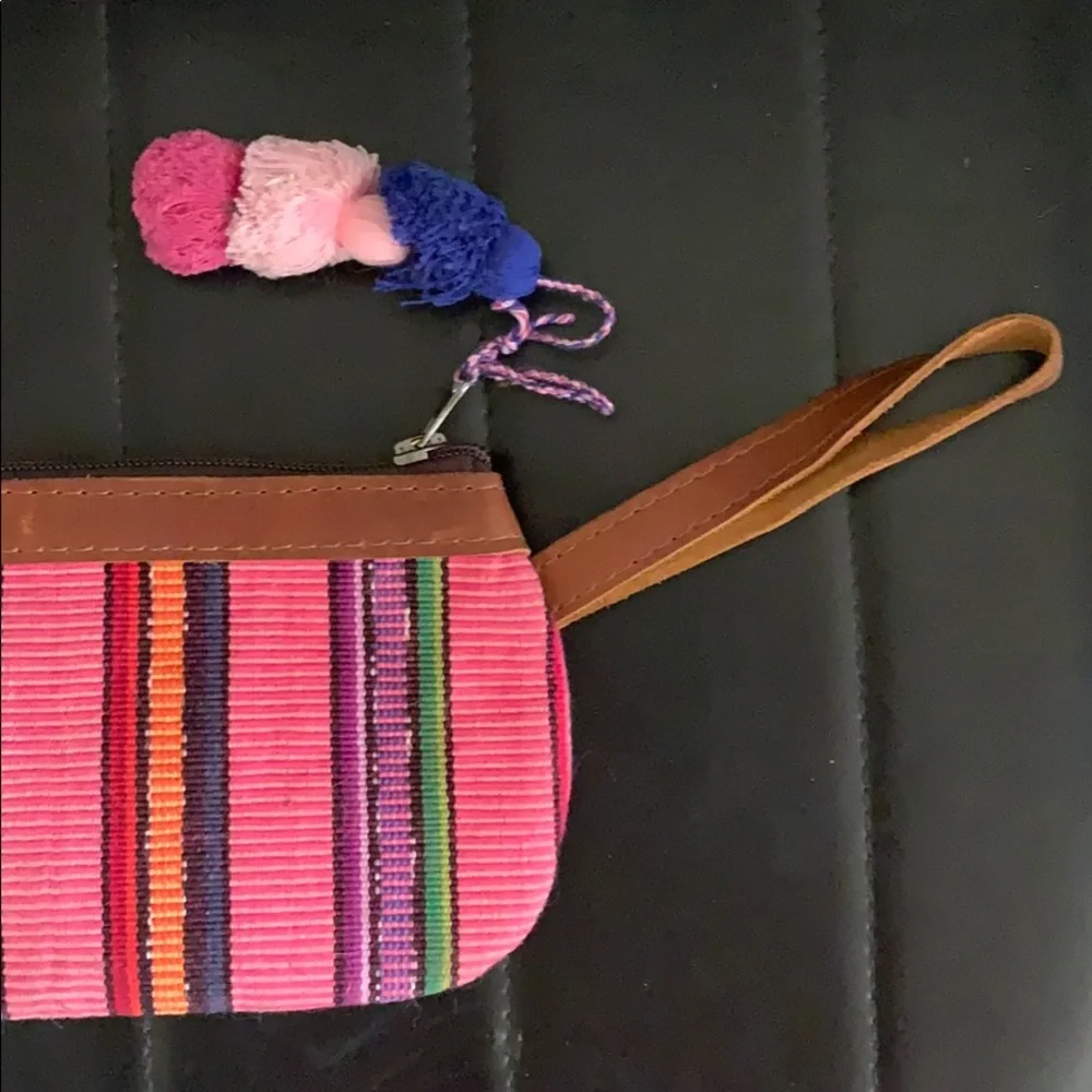 NENA & CO 100% PEACE PILGRIM HANDMADE TEXTILE BAG
